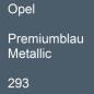 Preview: Opel, Premiumblau Metallic, 293.